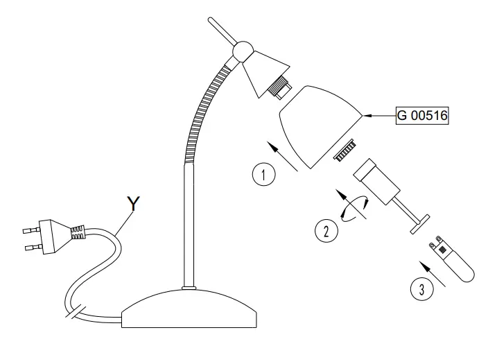 Paul Neuhaus 828957 Pino LED Table Lamp 1