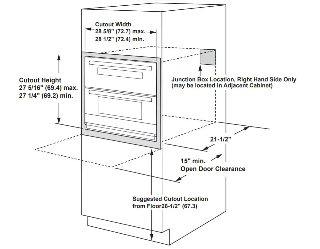 CAFE CTS92DM2NS5 Smart Built-In Twin Flex Single Wall Oven - INSTALLATIONS1