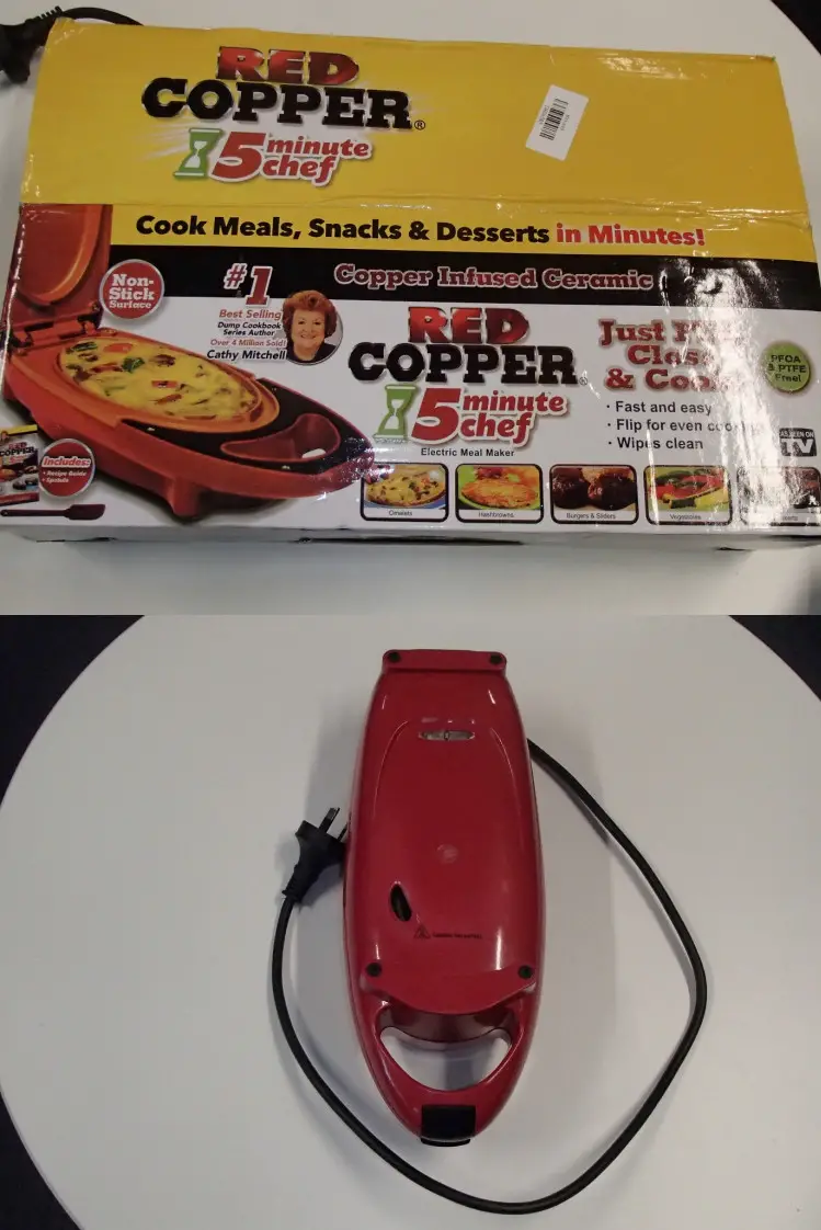 81650 Copper Pro Double Grill