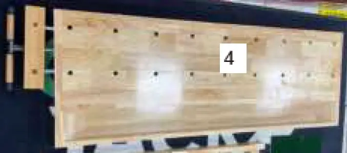 Lumberjack JACK WB1520D1 Heavy Duty Solid Wooden Woodworking Work Bench Drawer 2 Vic 04