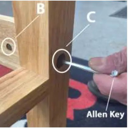 Lumberjack JACK WB1520D1 Heavy Duty Solid Wooden Woodworking Work Bench Drawer 2 Vic 12