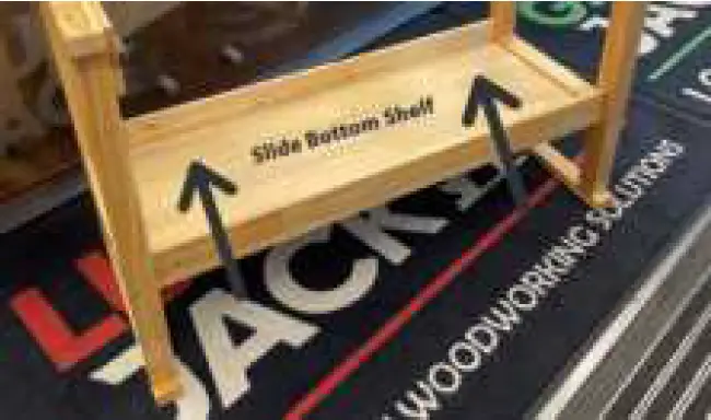 Lumberjack JACK WB1520D1 Heavy Duty Solid Wooden Woodworking Work Bench Drawer 2 Vic 14