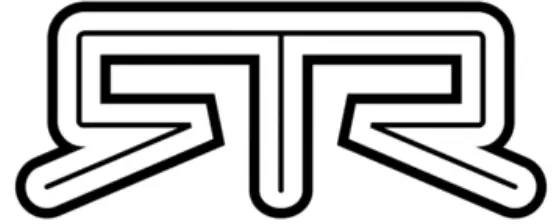 URTR HY02209Y Wood TV Console Storage Cabinet TV Stand logo