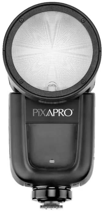 PiXAPRO GIO1S Round Head TTL Speedlite for Canon