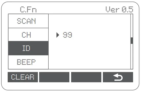 Wireless ID Settings