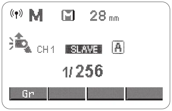 Setting the slave unit