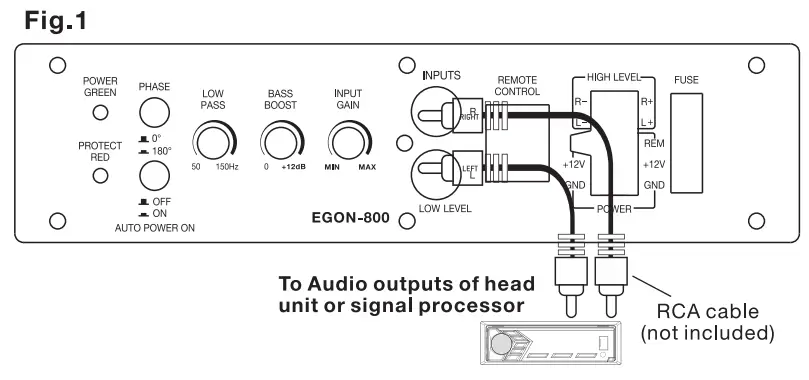 SANSUI EGON 800 Ultra slim Active Subwoofer-fig2