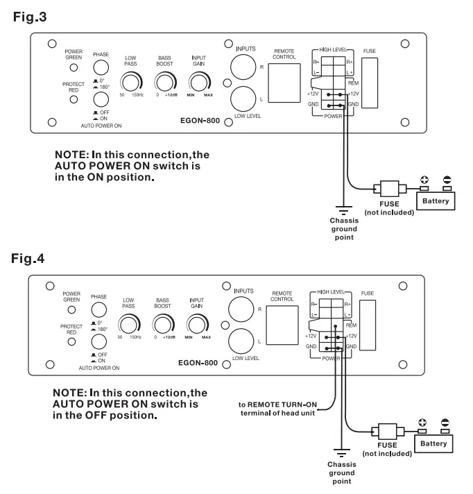 SANSUI EGON 800 Ultra slim Active Subwoofer-fig4