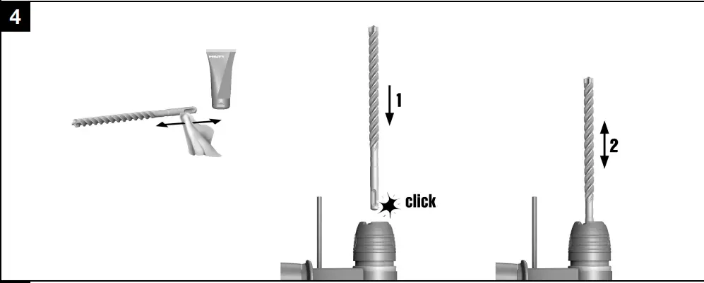 Fitting the accessory tool