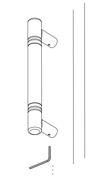 EMTEK Concealed Surface Mount for Door Pulls - fig 4