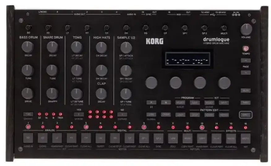KORG-Drumlogue-Hybrid-Drum-Machine-PRODUCT