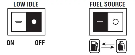 PULSAR GD400BN 4000 Watt Dual Fuel Inverter Generator - Starting The Generator 1
