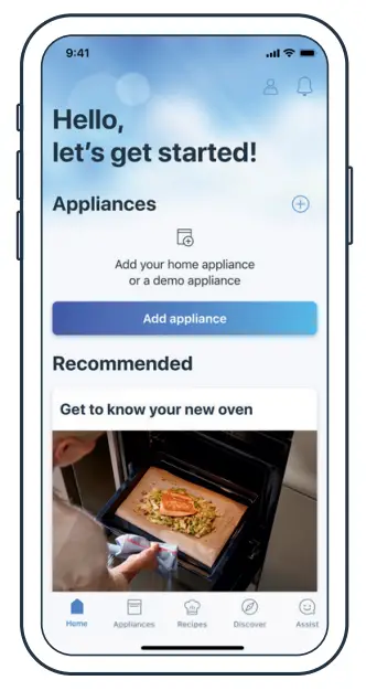 home connect App - app 3