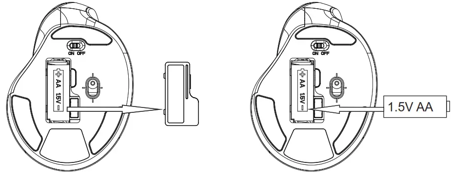 J BURROWS JBERGVERTM 2.4Ghz Optical Mouse - fig1