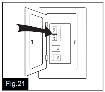 VAXCEL F0108 Ceiling Fan - electric circuit