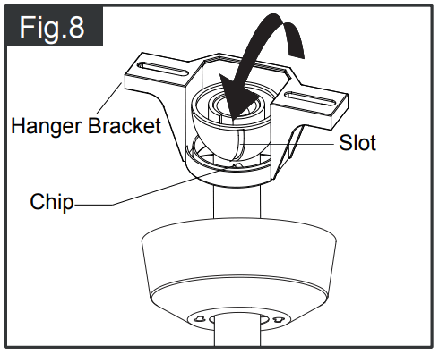 VAXCEL F0108 Ceiling Fan - make