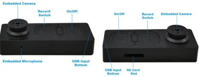 SPYCENTRE 6810 1080P Hidden Button Camera-fig2
