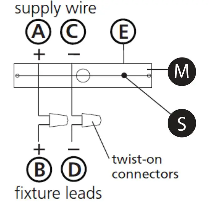 HINKLEY 3691BK-CL Arti Small Single Light Sconce - DRAWING 1 - Flush Mount