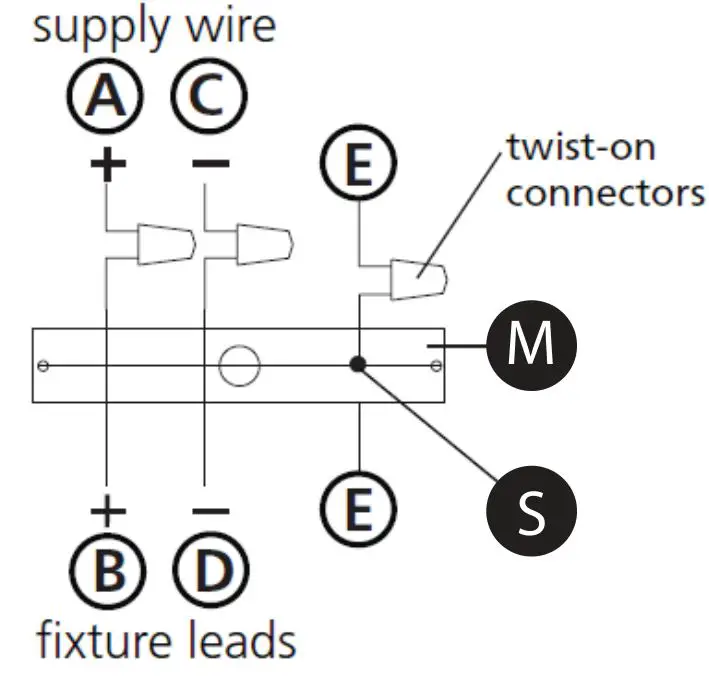 HINKLEY 3691BK-CL Arti Small Single Light Sconce - DRAWING 2 - Chain Hung