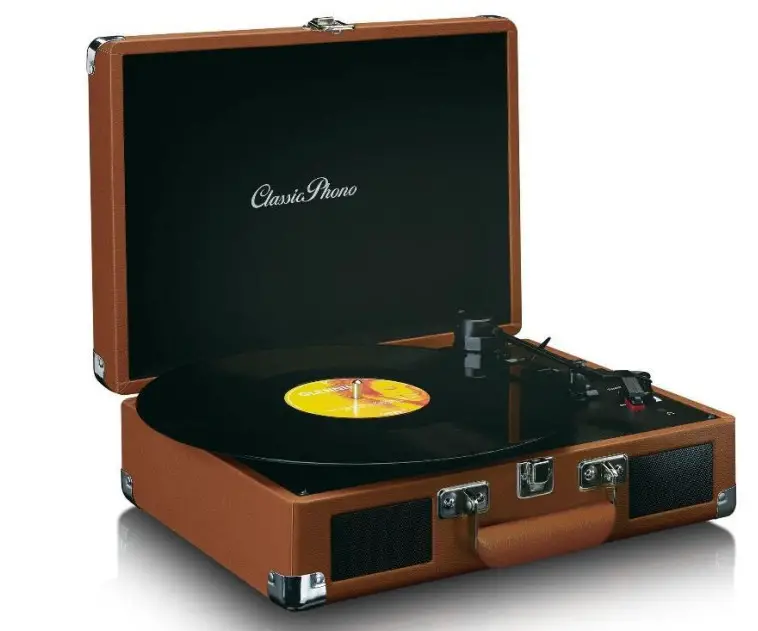 Classic Phono TT-10 Turntable With Built-In Speakers