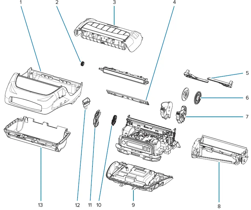 ZEBRA ZQ521 Mobile Printer 01