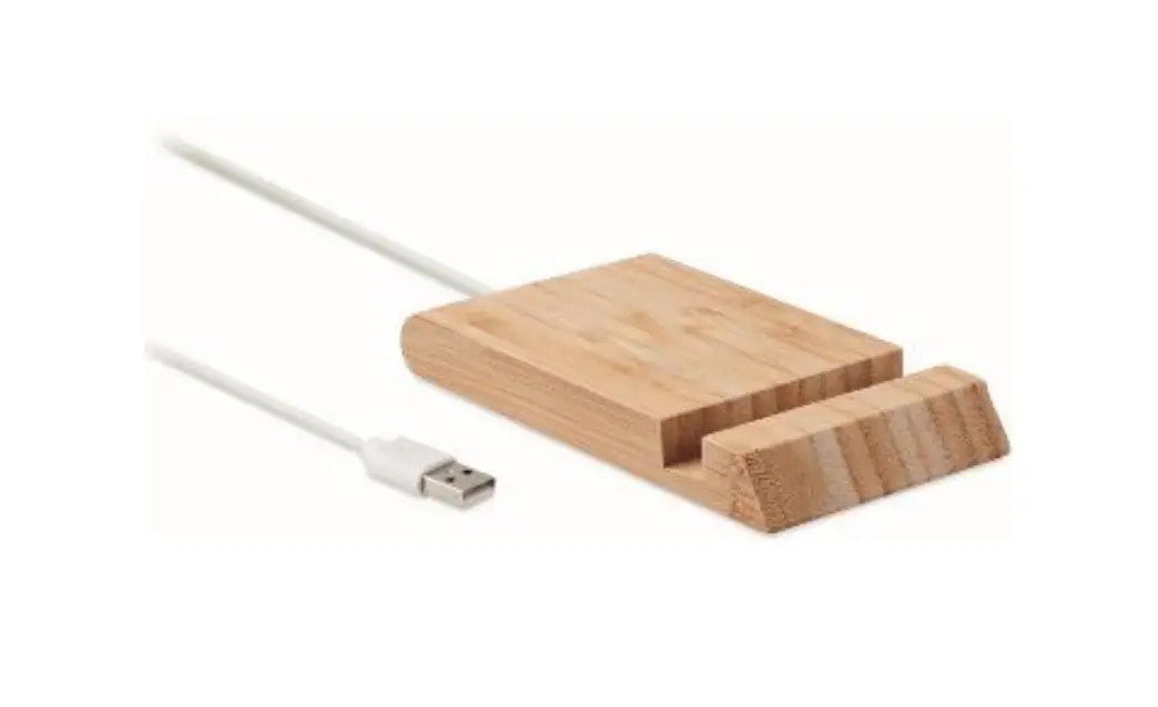 Midocean Mo6453 Bamboo Wireless Charger User Manual