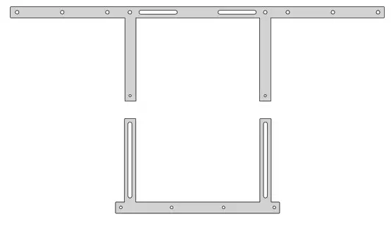 HAGOR 1925 55 75 Inch Cisco Room Kit Adapter