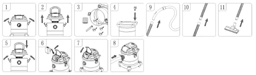 ASSEMBLY OF MAIN UNIT