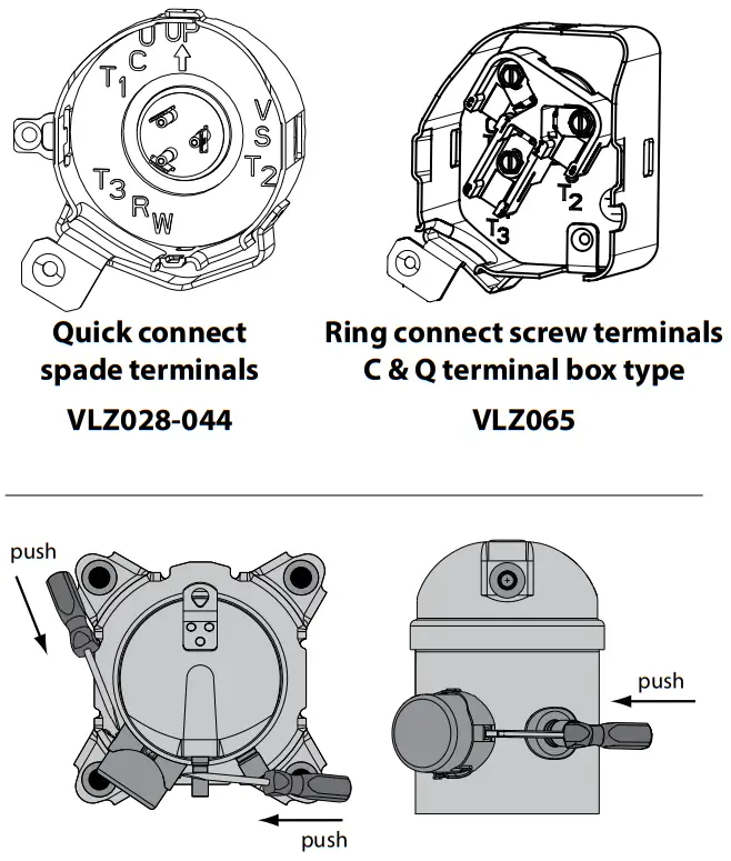Danfoss VLZ028 Scroll Inverter Compressors - Figure 3