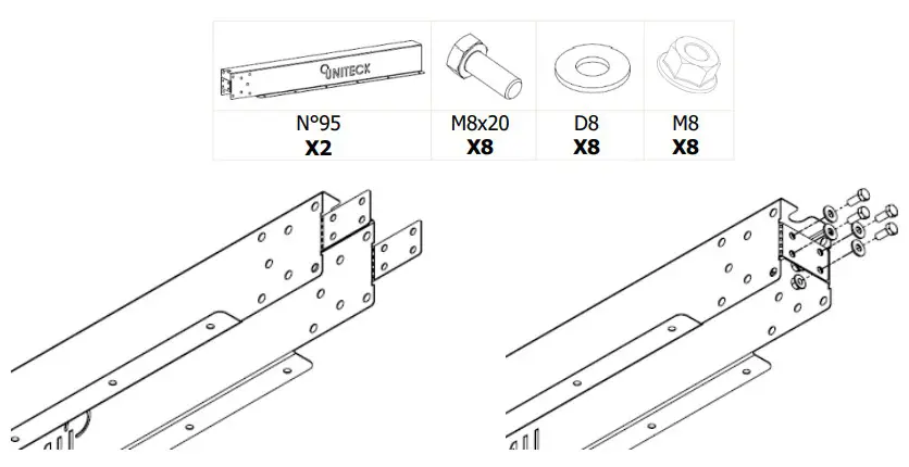 UNITECK UNIFIX 600 B Mounting Bracket for Solar Panels - fig 4