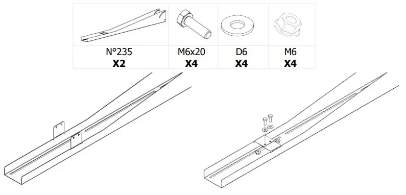 UNITECK UNIFIX 600 B Mounting Bracket for Solar Panels - fig 5