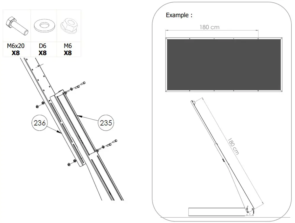 UNITECK UNIFIX 600 B Mounting Bracket for Solar Panels - fig 9
