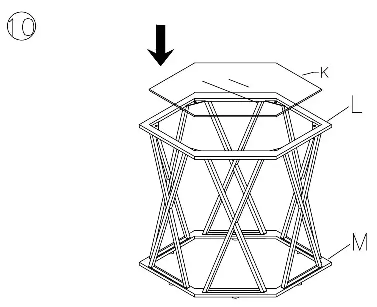 ASHLEY T015-13 Madanere Table Instruction Manual - How to use