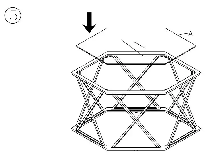 ASHLEY T015-13 Madanere Table Instruction Manual - How to use