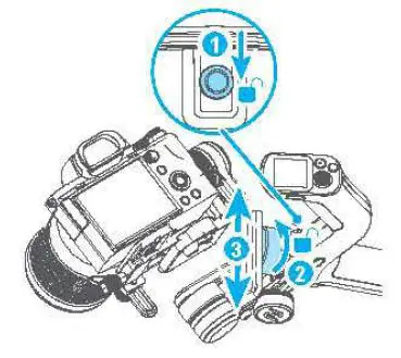 FeiyuTech Scorp Mini Gimbal User Guide - Balancing the pan axis