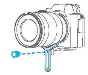 FeiyuTech Scorp Mini Gimbal User Guide - Install lens holder