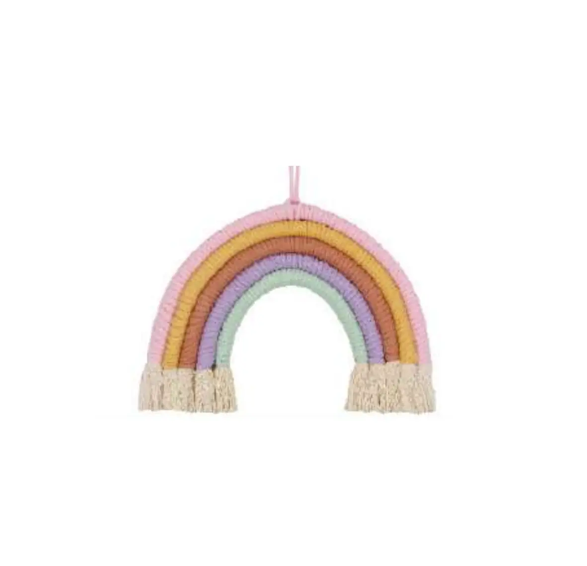Anko 43245239 Macrame Rainbow Wall Hanging Kit Instructions