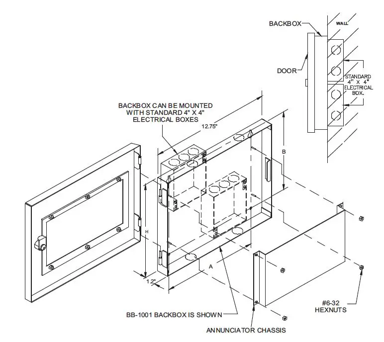 Mircom-RAX-LCD-Remote-FX-2000-Annunciator-Panel-fig-2