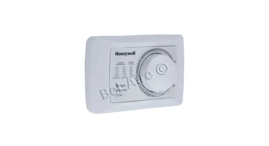 Honeywell H8908b-h8908c Humidistat And Dehumidistat Instruction Manual