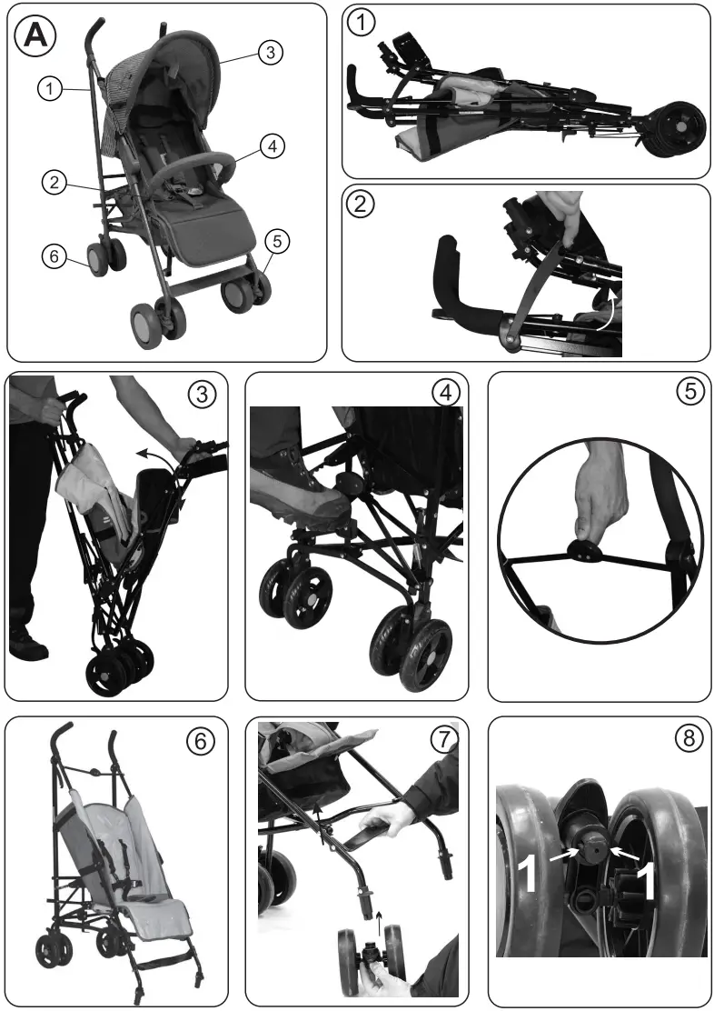 Lorelli IDA Stroller - Figure 1