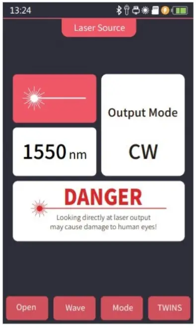 EasySplicer OTDR Optical Time Domain Reflectometer - LASER SOURCE