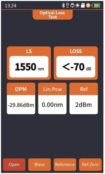 EasySplicer OTDR Optical Time Domain Reflectometer - OPTICAL LOSS TEST