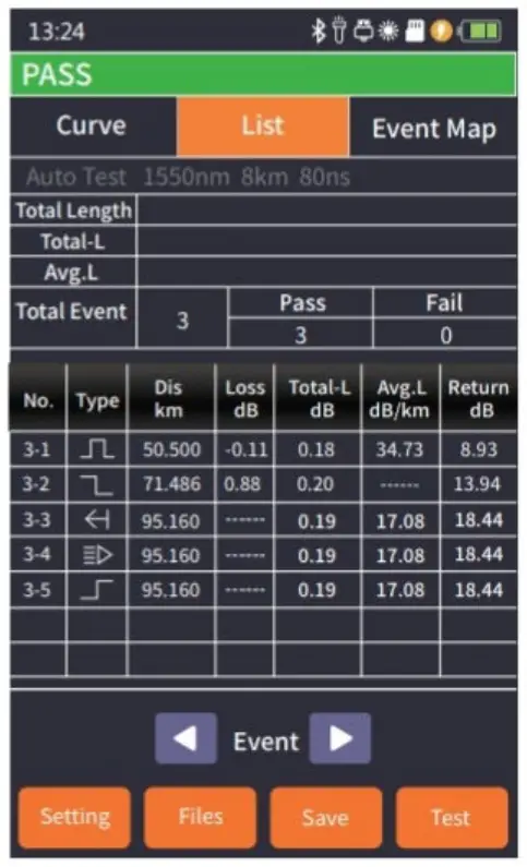 EasySplicer OTDR Optical Time Domain Reflectometer - uto Mode2