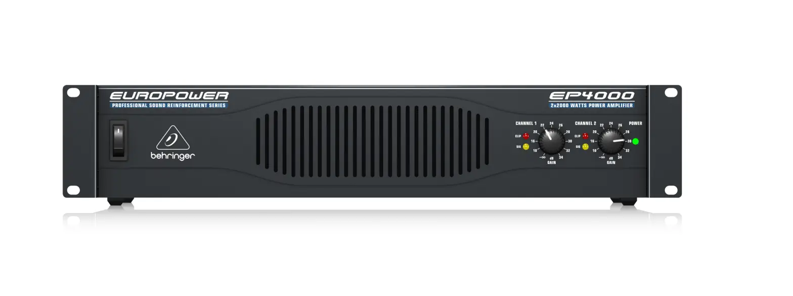 Behringer Europower Ep4000/ep2000 User Guide Behringer Europower Ep4000/ep2000 User Guide