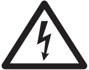Electric Warning Icon