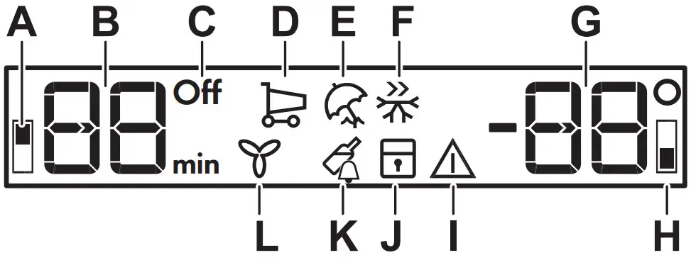 IKEA ISANDE Built in Fridge - Display