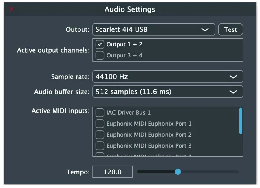 Clavinet Standalone Application