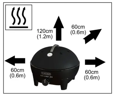 CADAC CITI CHEF 40 - Gas Container
