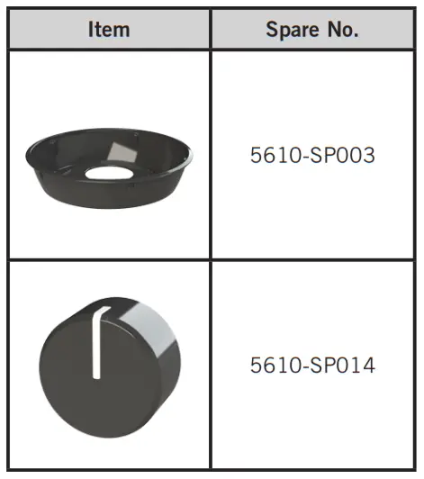 CADAC CITI CHEF 40 - Spares 3