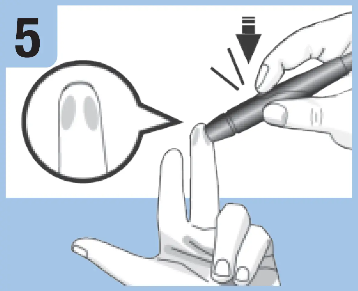 Perform a Blood Glucose Test 06